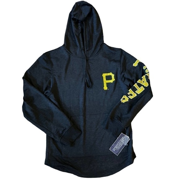Pittsburgh Pirates lightweight hooded sweatshirt Size Small - Picture 1 of 6